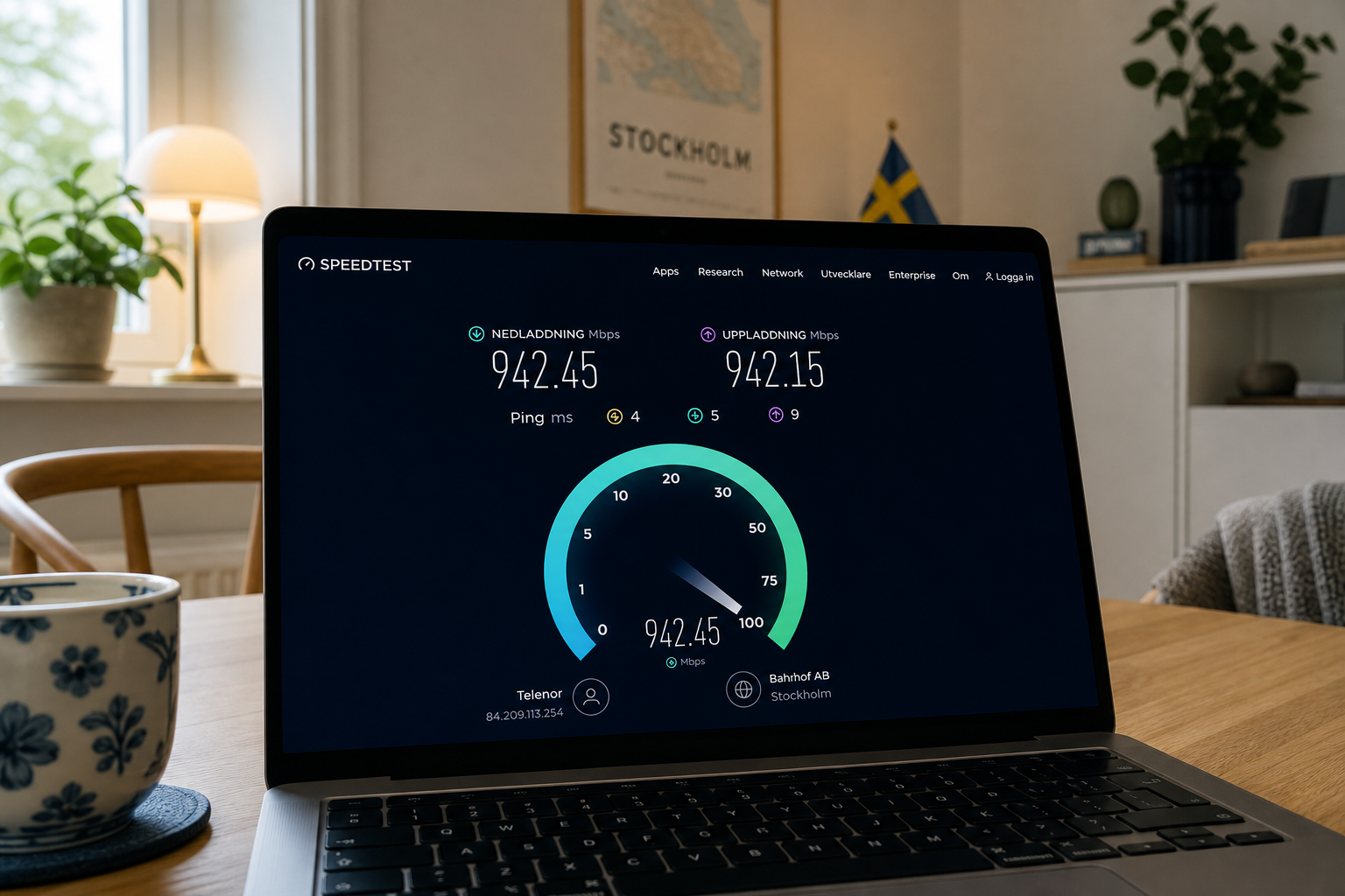 Vilken hastighet behover jag